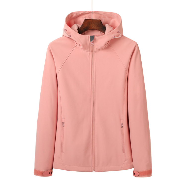 Customized Fashion Outdoor Sports Soft Shell Jacket windproof Waterproof Softshell Hunting Jacket with Hood For Women