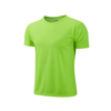 Wholesale Polyester Mesh Sports Solid Breathable Quick Dry Round Neck Short Sleeved Men's T shirt