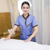 Fashion Hotel Clothes Unisex Cleaner Tunic and Pant Housekeeping Restaurant receptionist Staff Scrubs Uniforms
