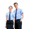 Men's And Women's Short-Sleeved Shirt Summer Corporate Office School Dress Shirt