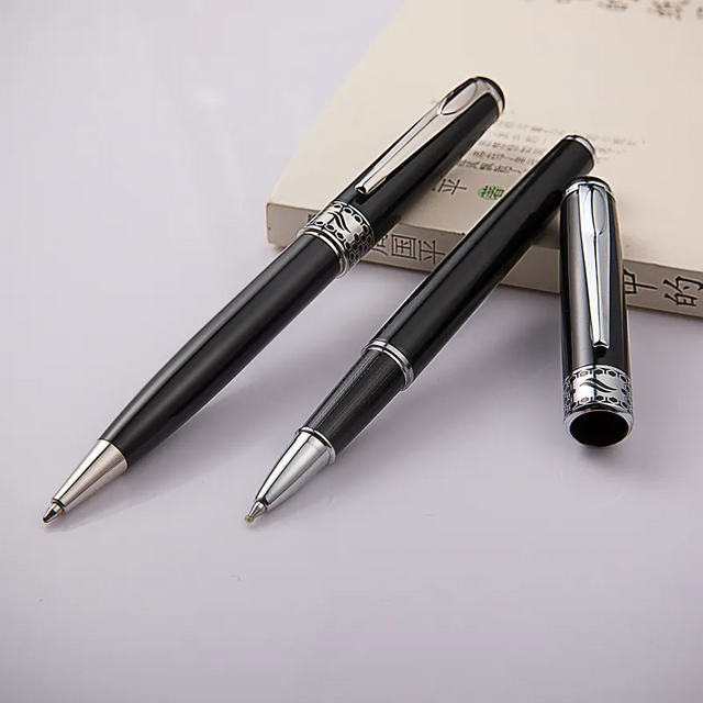Fine Quality Metal Stainless Steel Ball Pen with Logo