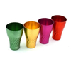 Colorful food grade recycled aluminum party cup quick frozen coke cold drinking cup beer tumbler