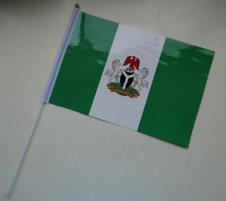 African Election Candidate Photo Printing Voting Gift Hand Flag