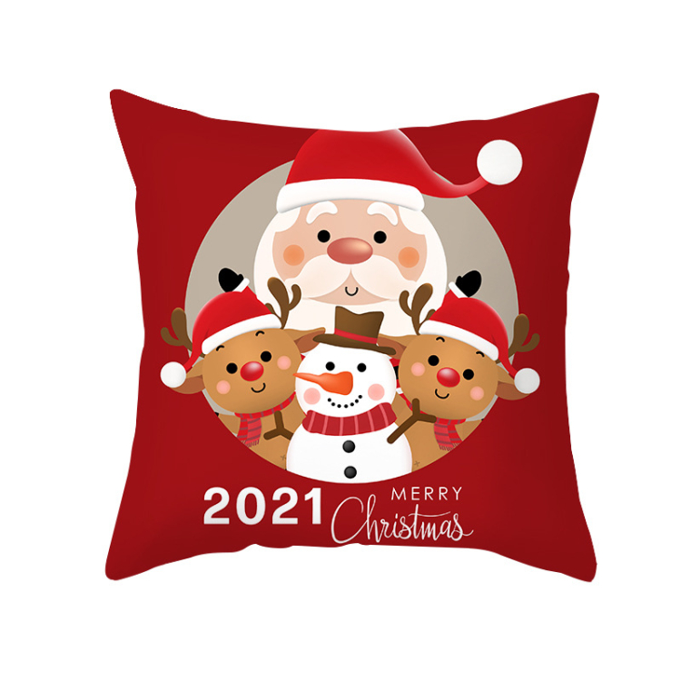 Christmas Promotional Gift Home Decoration Pillow Cover Pillowcases