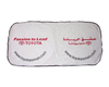 Fine Quality Custom Logo Printing Summer Gift Tyvek Car Sun Shade