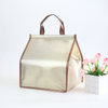 Custom Advertising Gift Restaurant Non Woven Lunch Bag Takeaway Food Cooler Bag