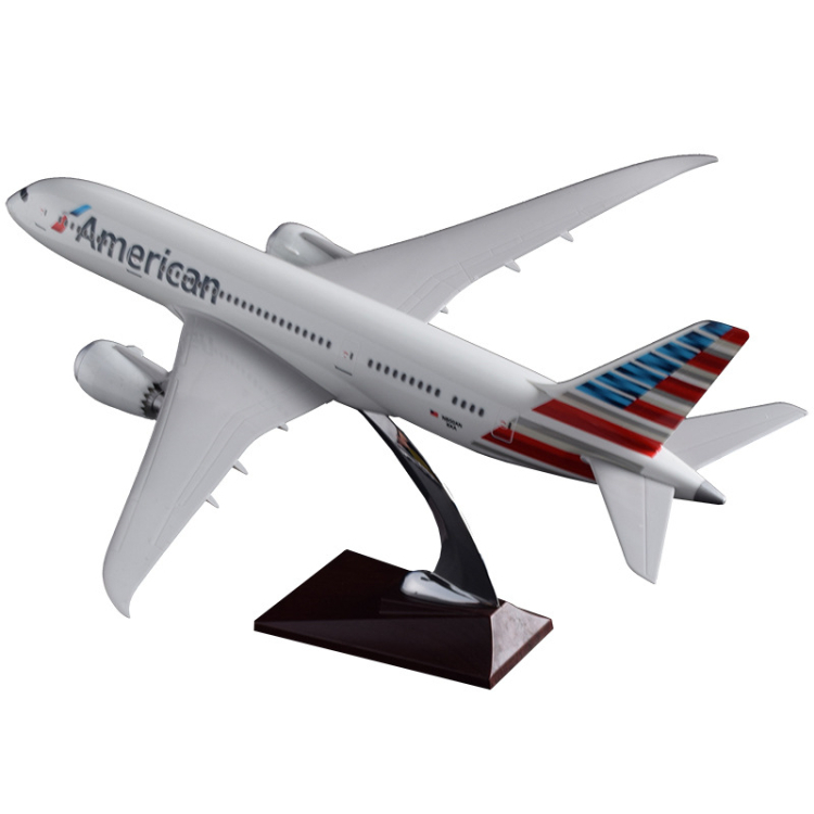 American Airline Custom Logo Promotional Gift Airplane Diecast Model Resin Plane Model Alloy Aircraft Model