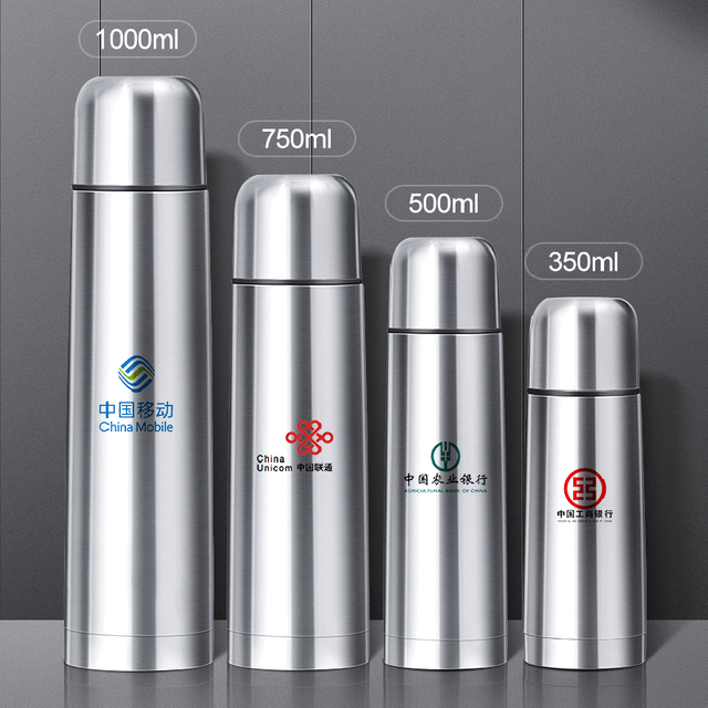 Bullet Shape Bottle Double Wall Stainless Steel Thermos Vacuum Thermal Flask