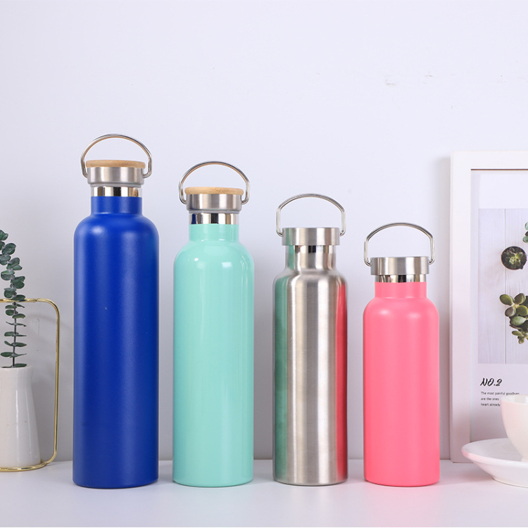 Colorful Wide Mouth Stainless Sportss Bottle