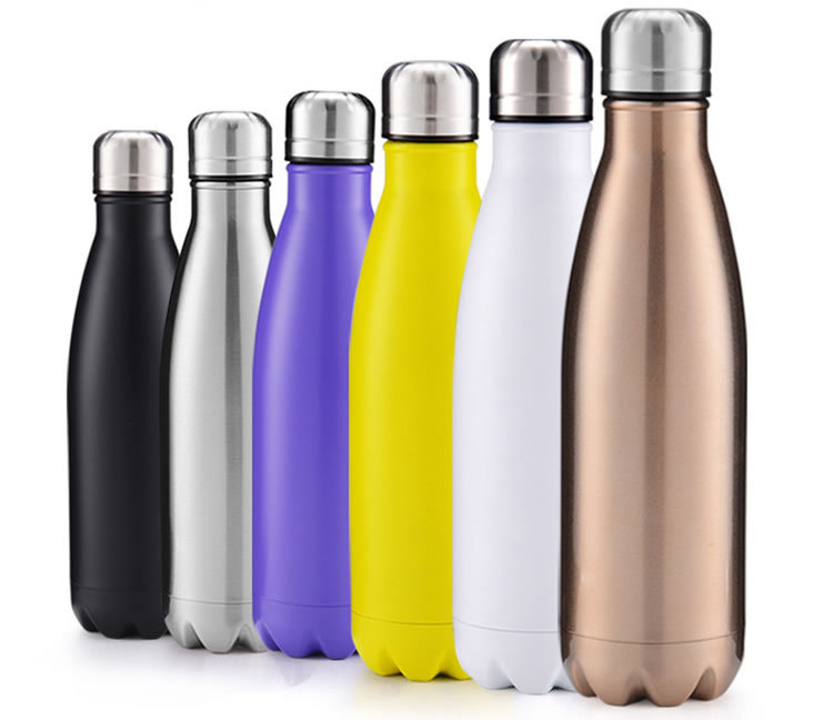 304# Stainless Steel Cola Shape Drink Promotional Gift Thermal Bottle