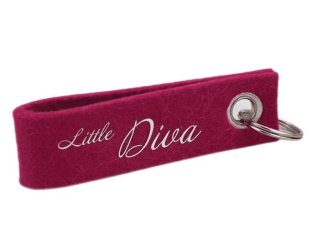 Custom Logo Printing Events Giveaways Felt Key Chain