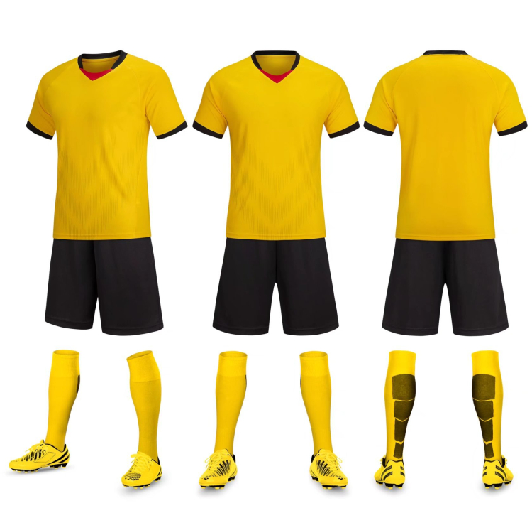 Wholesale Customized Logo Print Football Uniforms Training Game Set Soccer Jerseys
