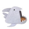 Shark Shape Flet Cat Dog House 