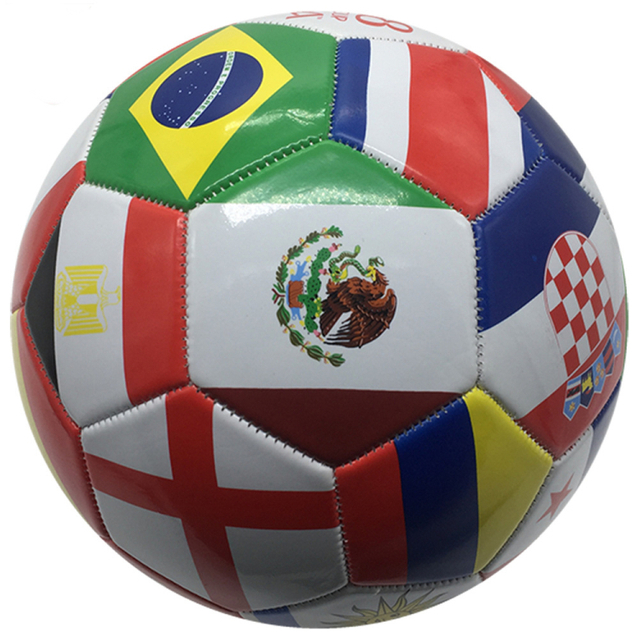 Football Custom Soccer Ball Synthetic Colorful Football ball with logo