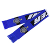 Custom Logo Football Game Fans Acrylic Knitted Scarf