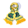 Custom Logo Football Game Fans Acrylic Knitted Scarf