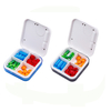 Time ALarm Smart Electronic Timer Portable Empty Drugs Box 4 Compartments Mini Cute Pill Box Small Medicine Pill Box Pocket