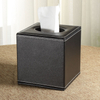 Custom Logo househould gift Leather Napkins Tissue Box