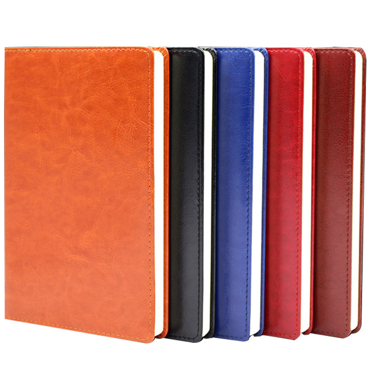 Custom Logo PU Leather Planner Notebook Dairy