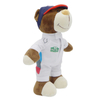 Teddy bear with Car Logo stuffed Kids Soft Plush Custom Doll Gift