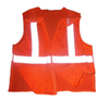 Police Traffic Building Industry High Visibility Safety Work Vest with Reflective Strips