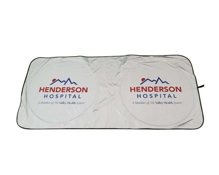 Fine Quality Custom Logo Printing Summer Gift Tyvek Car Sun Shade