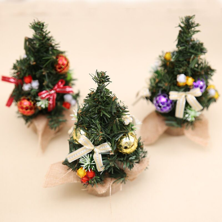 Pvc Artificial Christmas Tree Tabletop Decoration Artificial Christmas Tree