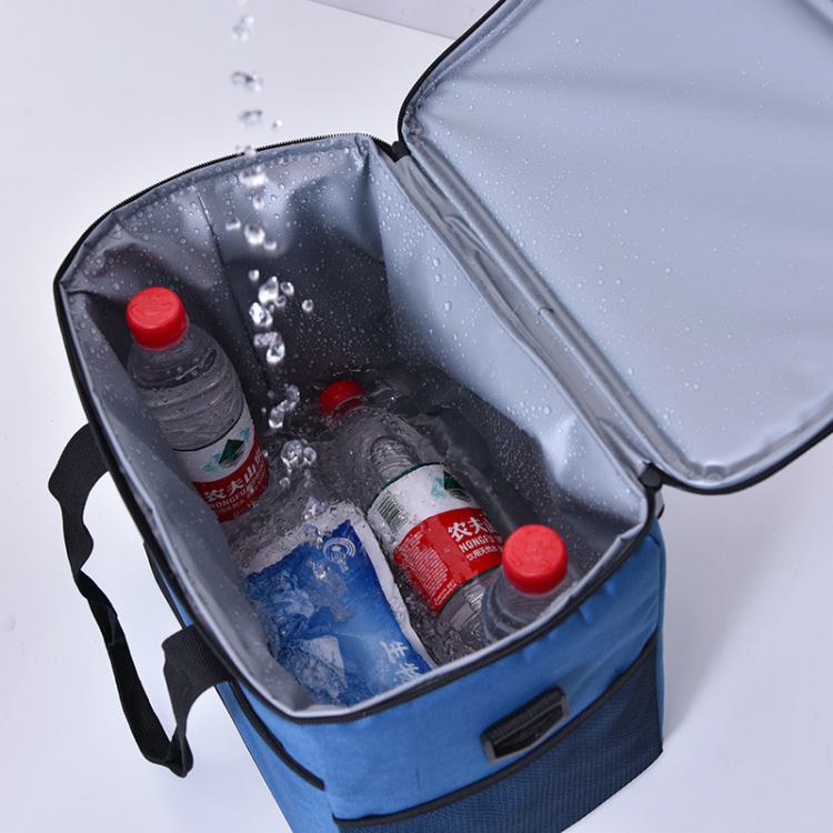 Shoulder Cooling Bag Oxford Camping Picnic Cooler Bag with logo