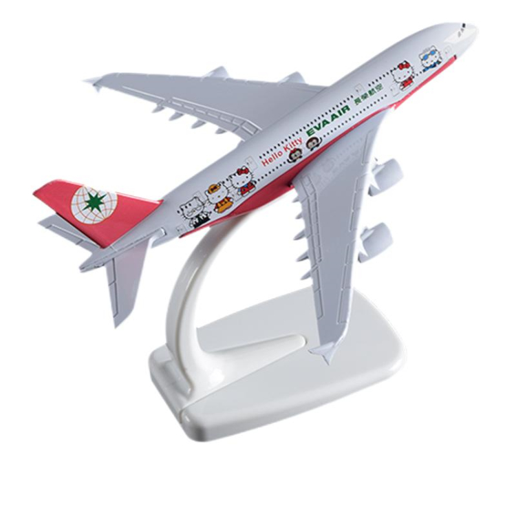 Eva Air Advertising Gift plane Model Resin Plane Model Alloy Aircraft Model