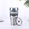 30oz Double Wall Private Label Steel Tumbler Cup With Lid