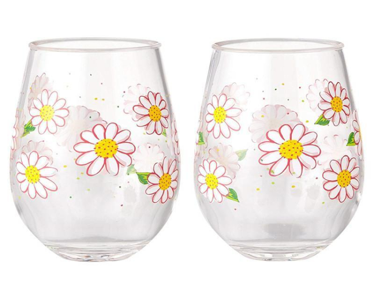 Egg Shape Glass Cup