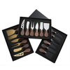 4pc sset Oak wood handle Cheese slicer Butter Spreader Forks cutter Kitchen Gadgets accessories