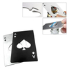 Creative Gift Metal Playing Card Creative Bottle Opener