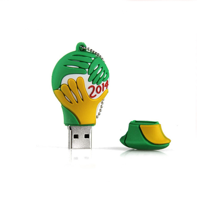 Custom World Cup Football Game Promotional Gift USB Stick