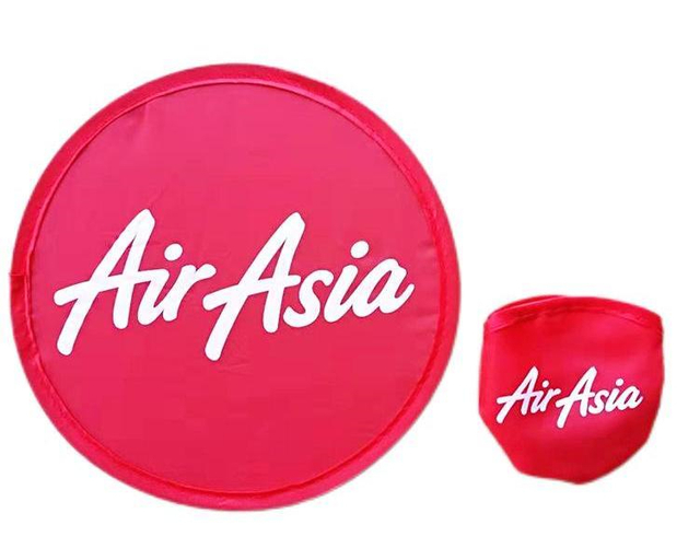 Airasia Airlines Cheap Promotional Gift Polyster Flying Disck Frisbee