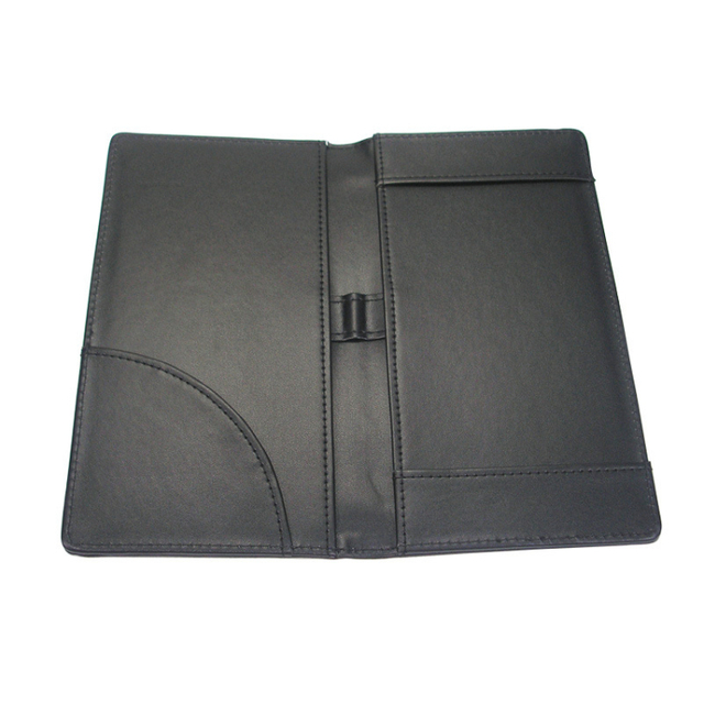 Leather File Folder with Writting Pad Clip Board