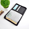 PU Leather Custom Portfolio Manager Meeting File Folder