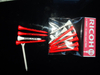 Wholesale OEM Custom Logo 70mm83mm assorted color Plastic Golf Tees