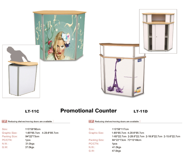 Exhibition Events Promoptional Counter