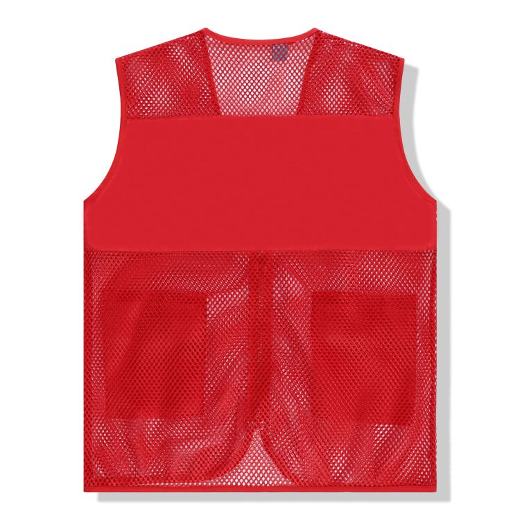 Volunteer Advertising Vest Summer Mesh Breathable Waistcoat