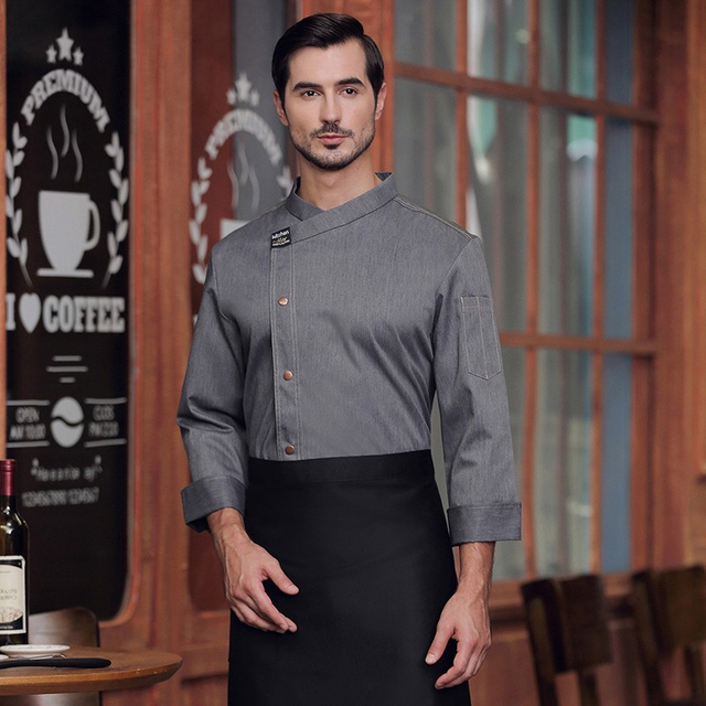 China Supplier Italian French Chef Uniform Jackets For Restaurant Kitchen Bar