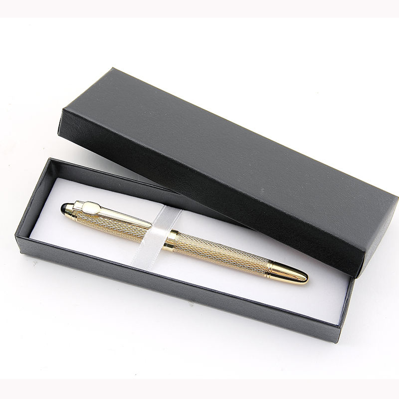 Luxury brand metal logo good quality of metal pen gold metal pen gel pen