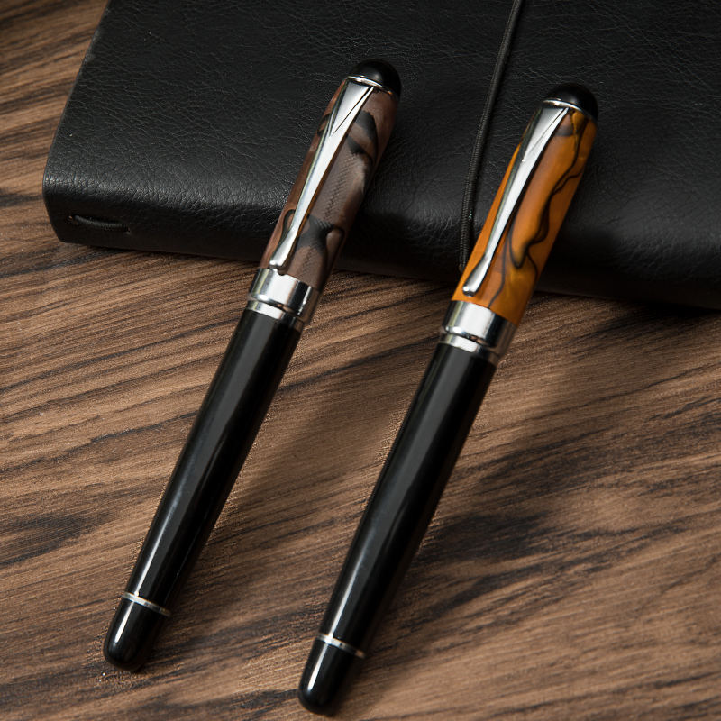 Best selling items metallic acrylic pen metal heavy pen metal acrylic roller pen