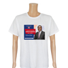 African Countries Political Party Presidential Election Vote Campaign Propaganda Material Gift Heat Transfer Printing Candidate Photo Cotton T Shirt