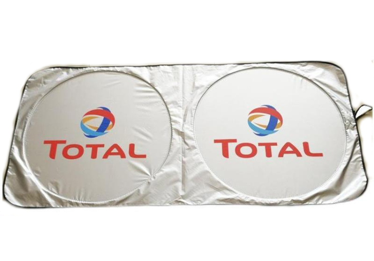 Custom Logo Printing Summer Promotional UV Resistant Silver Coated Sun Shade