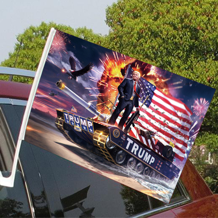 USA Political Election Campaign Gift Car Window Flag
