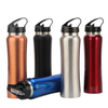 750ML Stainless Steel Flask Sports Bottle With Straw Handle Lid 500ml 750ml