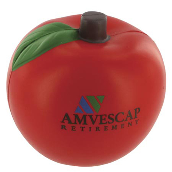 Logo Printed Promotional Gift PU Fruit Shape Stress Ball Pu Stress Reliever