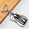 Custom Champagne Beer Bottle Opener Stainless Steel Wine Corkscrew Opener