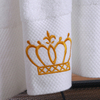 Crown Hotel Custom Logo Jaquard Towel Set